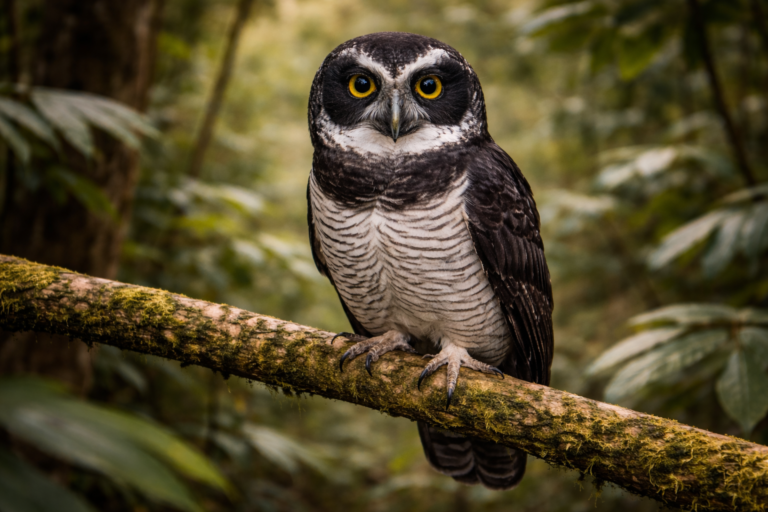 Black‑banded Owl