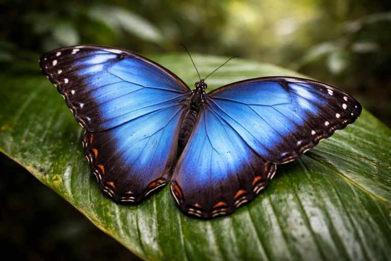 Blue Morpho Butterfly