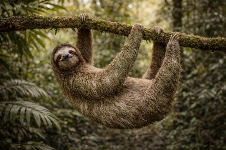 Pale‑throated Sloth