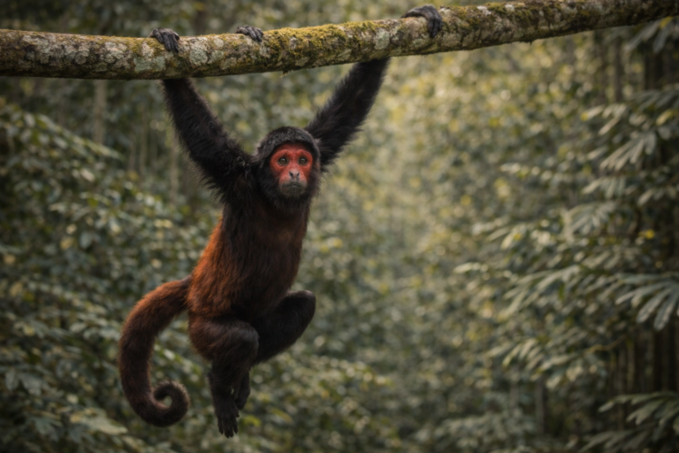 Red‑faced Spider Monkey
