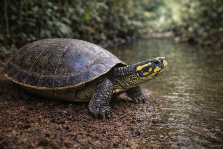 Yellow‑spotted Amazon River Turtle